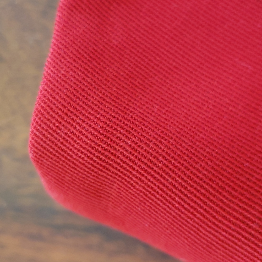 Y2K HALSTON LIFESTYLE Red Pencil Skirt MEDIUM Minimalist Work Holiday Midi - Picture 15 of 16